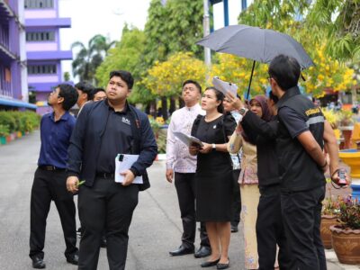 การตรวจสอบสังเกตการณ์งานจ้างซ่อมแซมอาคารเรียนและการจัดซื้อหนังสือเรียนของโรงเรียนนราสิกขาลัย