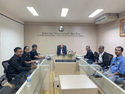 ประชุมหารือเพื่อสอบถามและติดตามการแก้ไขปัญหาตามที่มีการร้องเรียน เกี่ยวกับปัญหากองดินและผักตบชวา